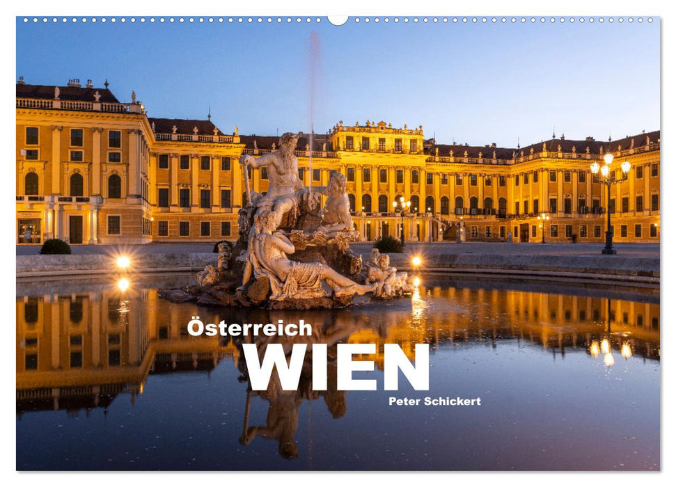 Österreich - Wien (CALVENDO Wandkalender 2025)