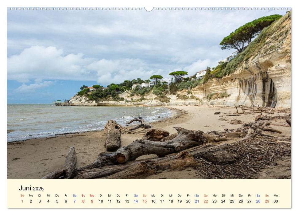 Charente-Maritime Ein Ausflug in den sonnigen Südwesten Frankreichs (CALVENDO Wandkalender 2025)