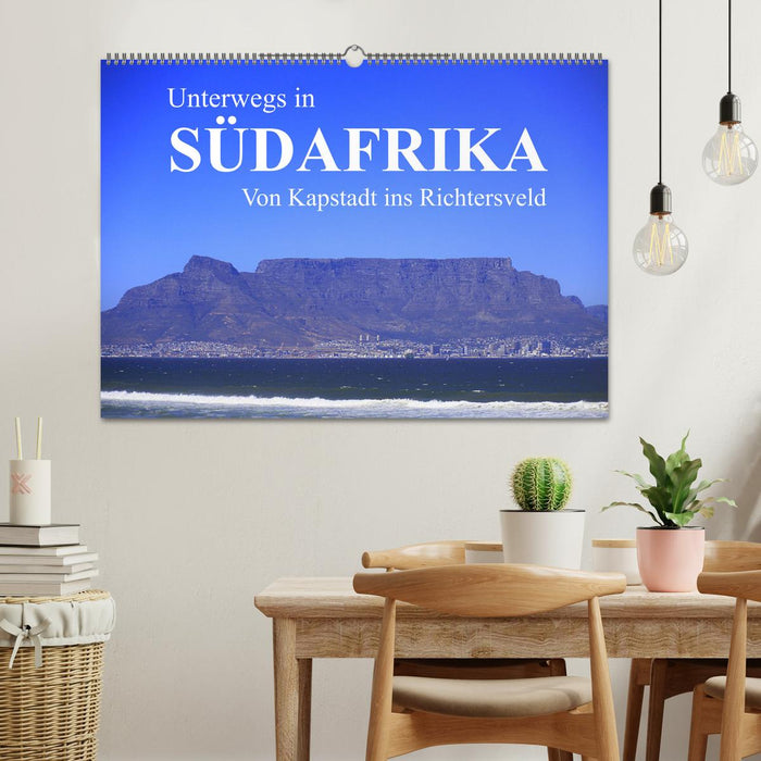 Unterwegs in Südafrika- von Kapstadt ins Richtersveld (CALVENDO Wandkalender 2025)