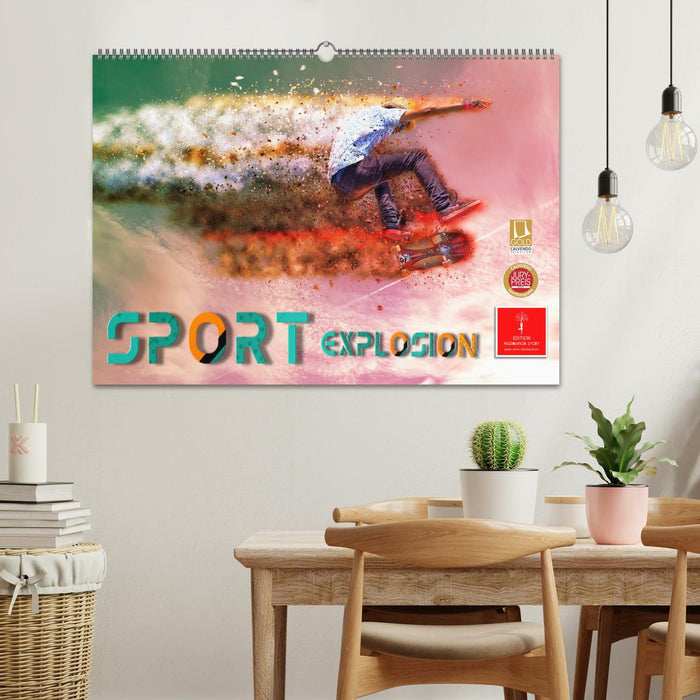 Sport Explosion (CALVENDO Wandkalender 2025)