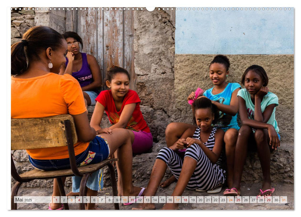 Cabo Verde - Inseln voller Farbe, Licht und Lebendigkeit (CALVENDO Premium Wandkalender 2025)