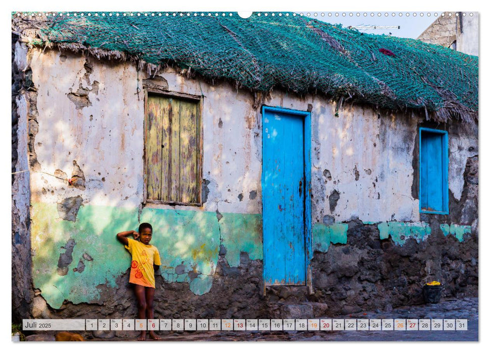 Cabo Verde - Inseln voller Farbe, Licht und Lebendigkeit (CALVENDO Premium Wandkalender 2025)