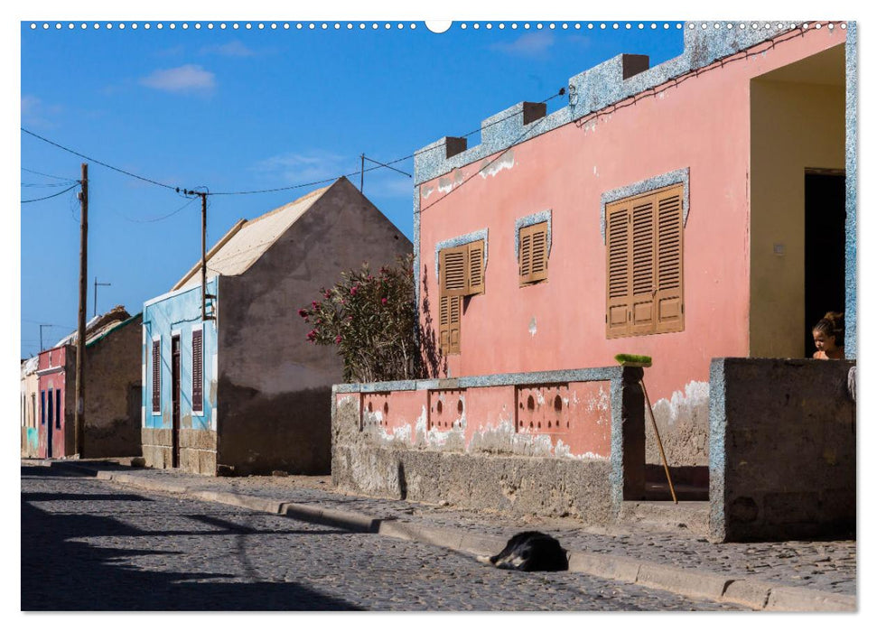 Cabo Verde - Inseln voller Farbe, Licht und Lebendigkeit (CALVENDO Wandkalender 2025)