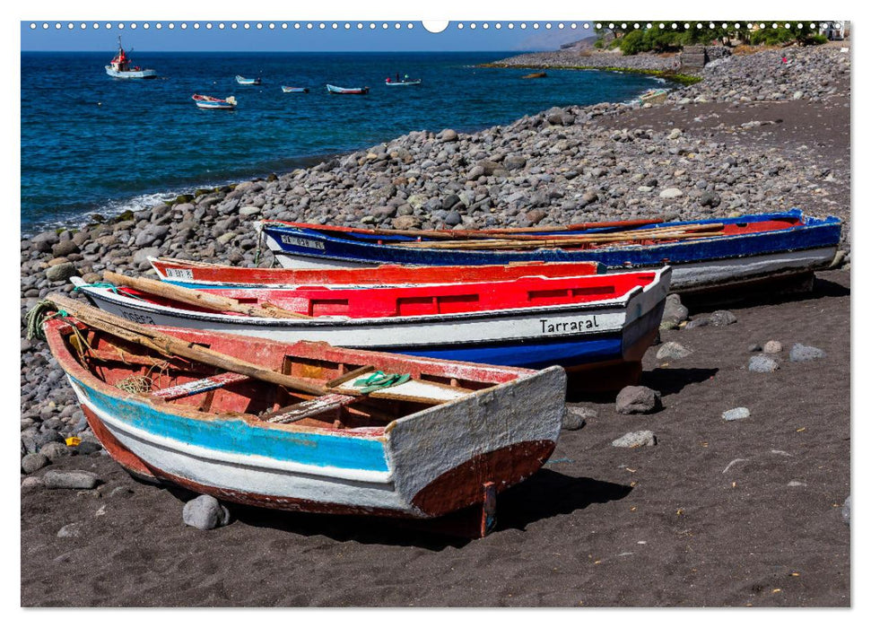 Cabo Verde - Inseln voller Farbe, Licht und Lebendigkeit (CALVENDO Wandkalender 2025)