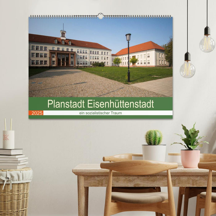 Planstadt Eisenhüttenstadt - ein sozialistischer Traum (CALVENDO Wandkalender 2025)