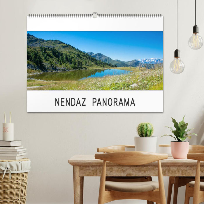 Nendaz Panorama (CALVENDO Wandkalender 2025)