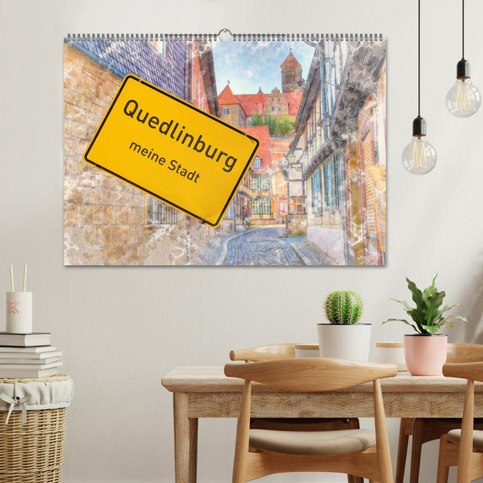 Quedlinburg-meine Stadt (CALVENDO Wandkalender 2025)