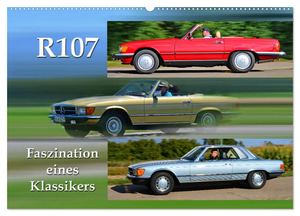 R107 Faszination eines Klassikers (CALVENDO Wandkalender 2025)