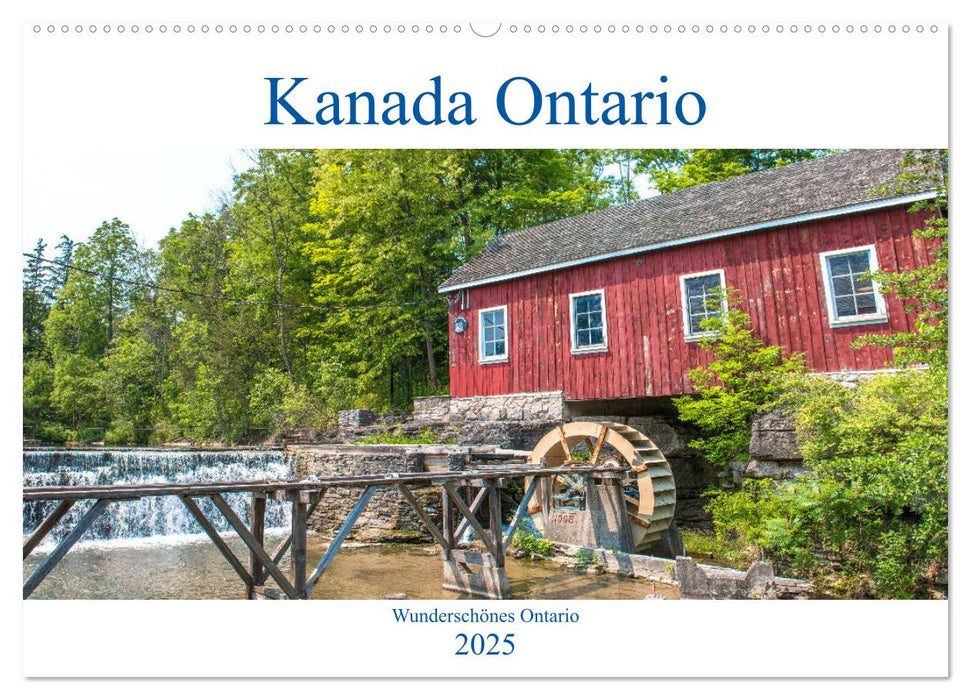 Kanada Ontario - Wunderschönes Ontario (CALVENDO Wandkalender 2025)