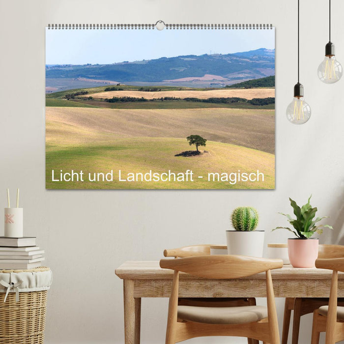 Licht und Landschaft - magisch! (CALVENDO Wandkalender 2025)