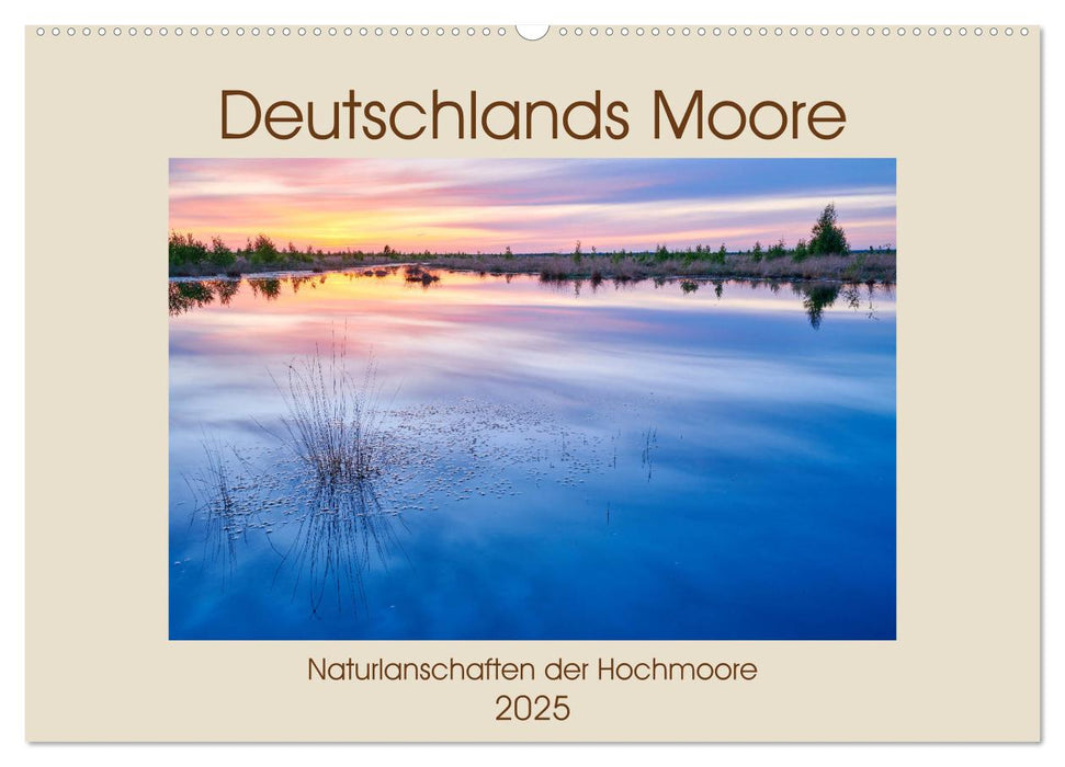 Deutschlands Moore (CALVENDO Wandkalender 2025)