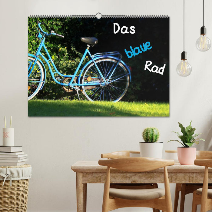 Das blaue Rad (CALVENDO Wandkalender 2025)