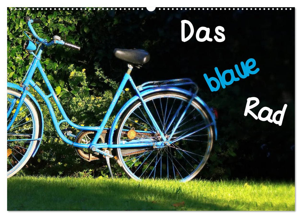 Das blaue Rad (CALVENDO Wandkalender 2025)