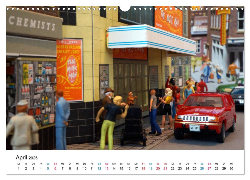 USA Modellautos (CALVENDO Wandkalender 2025)