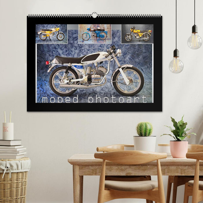 moped photoart (CALVENDO Wandkalender 2025)