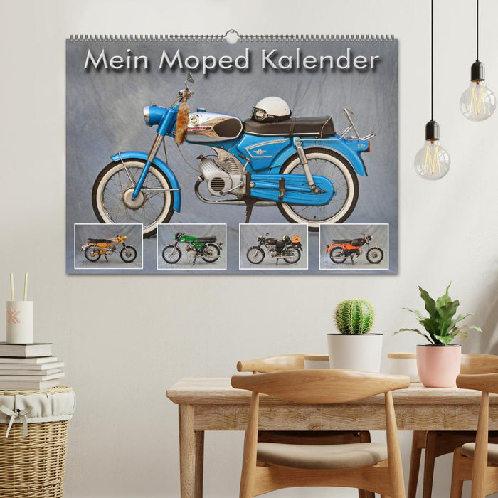 Mein Moped Kalender (CALVENDO Wandkalender 2025)