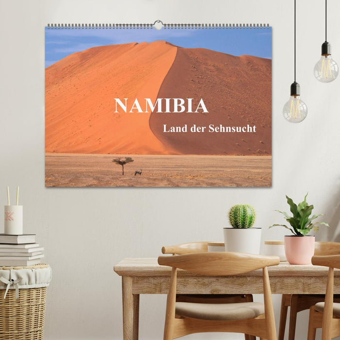 Namibia-Land der Sehnsucht (CALVENDO Wandkalender 2025)