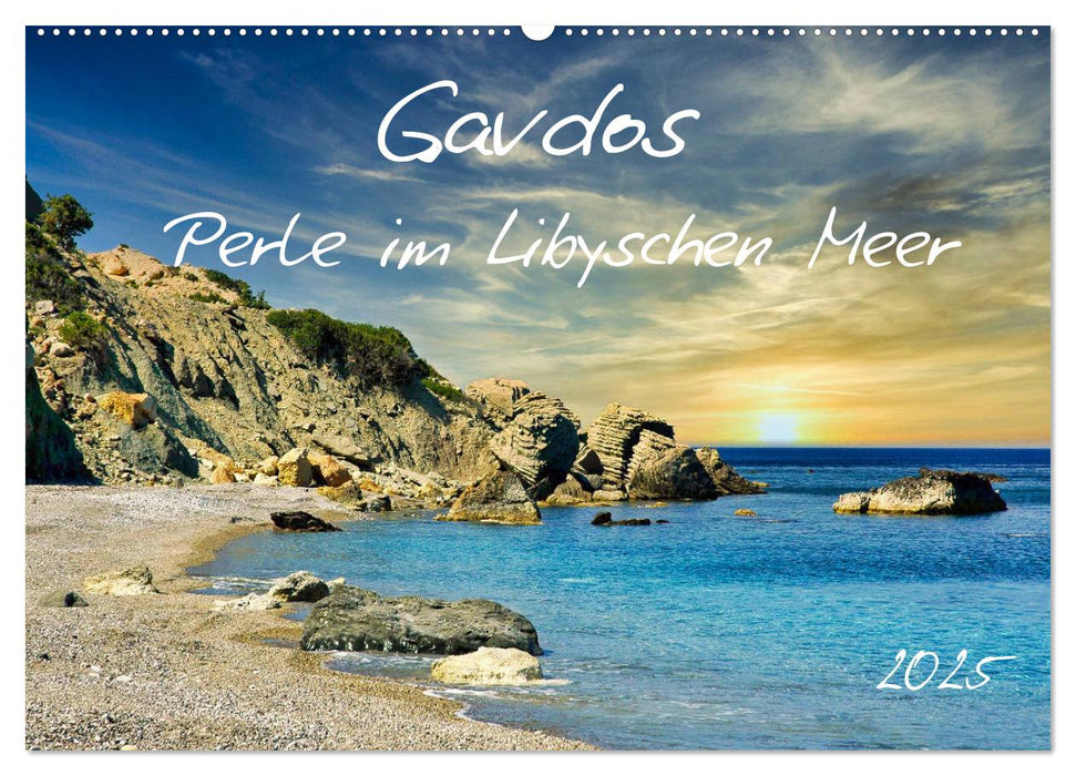 Gavdos - Perle im Libyschen Meer (CALVENDO Wandkalender 2025)