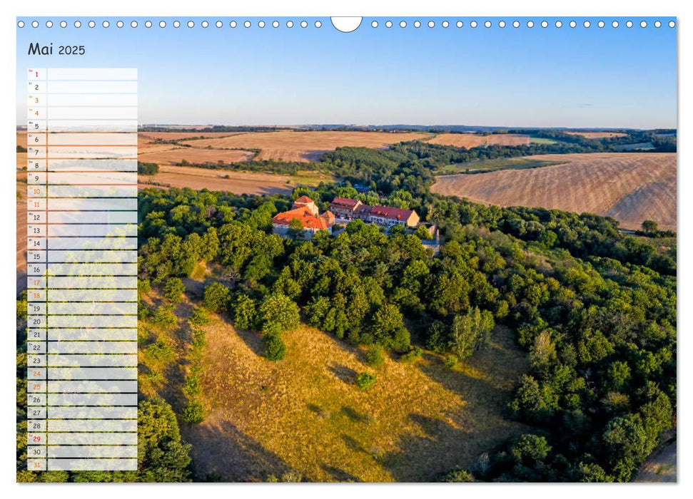 Burgen und Schlösser im Harz (CALVENDO Wandkalender 2025)