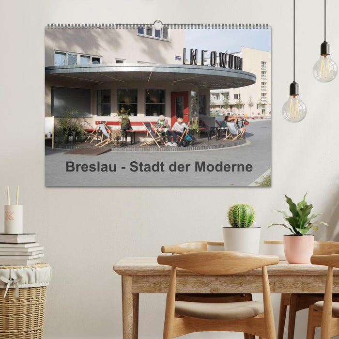 Breslau - Stadt der Moderne (CALVENDO Wandkalender 2025)