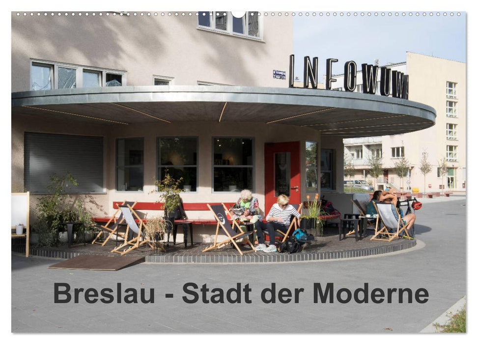 Breslau - Stadt der Moderne (CALVENDO Wandkalender 2025)