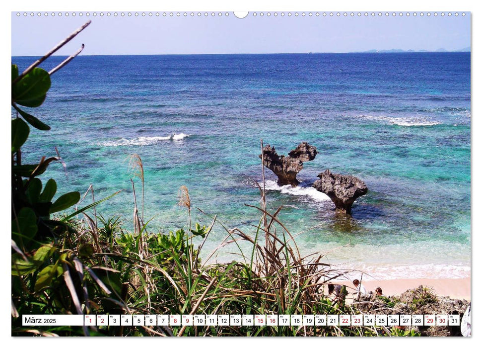 Okinawa - Subtropische Inselwelt im Süden Japans (CALVENDO Wandkalender 2025)