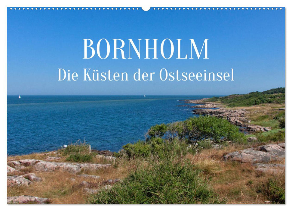 Bornholm - die Küsten der Ostseeinsel (CALVENDO Wandkalender 2025)