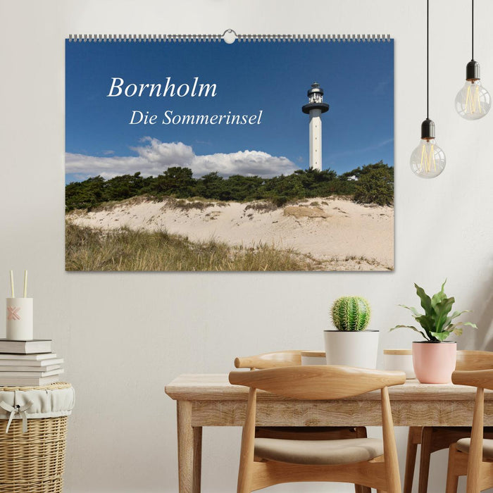 Bornholm - Die Sommerinsel (CALVENDO Wandkalender 2025)