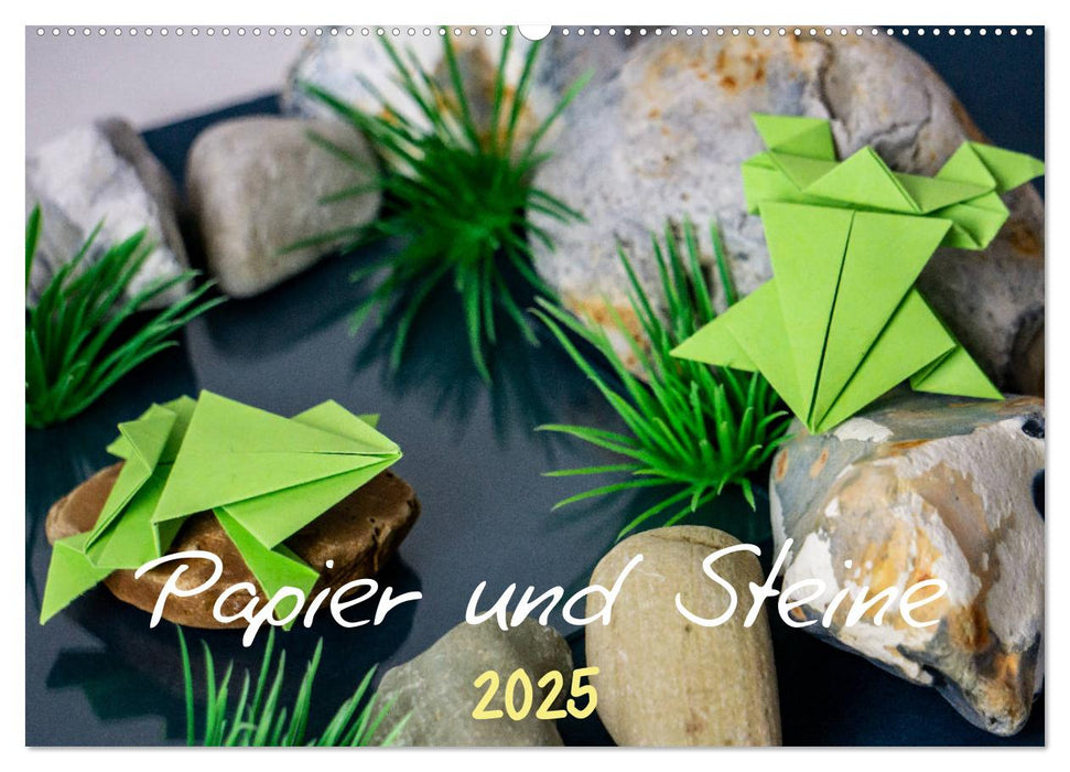 Papier und Steine (CALVENDO Wandkalender 2025)