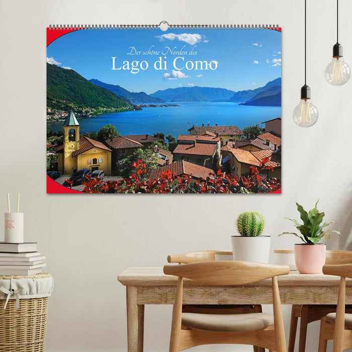 Der schöne Norden des Lago di Como (CALVENDO Wandkalender 2025)