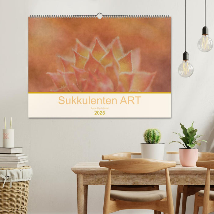 Sukkulenten ART (CALVENDO Wandkalender 2025)