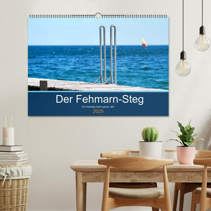 Der Fehmarn-Steg (CALVENDO Wandkalender 2025)