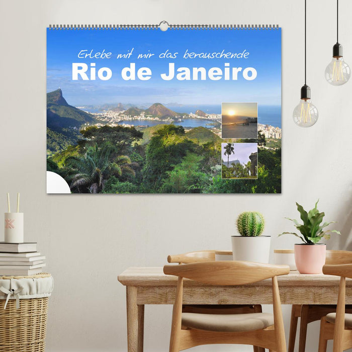 Erlebe mit mir das berauschende Rio de Janeiro (CALVENDO Wandkalender 2025)