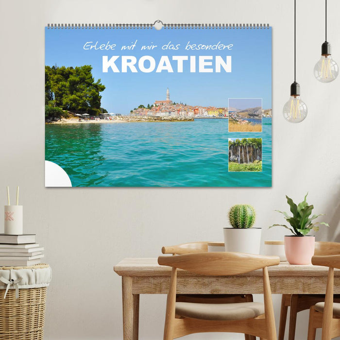 Erlebe mit mir das besondere Kroatien (CALVENDO Wandkalender 2025)