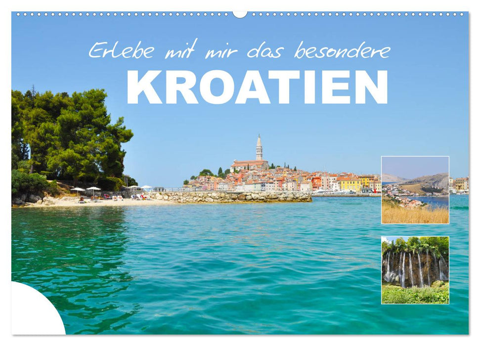 Erlebe mit mir das besondere Kroatien (CALVENDO Wandkalender 2025)