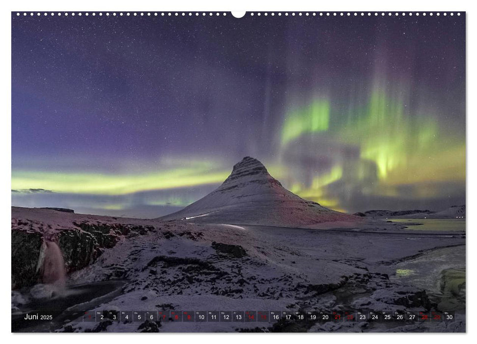 Winterwunder auf Island (CALVENDO Premium Wandkalender 2025)