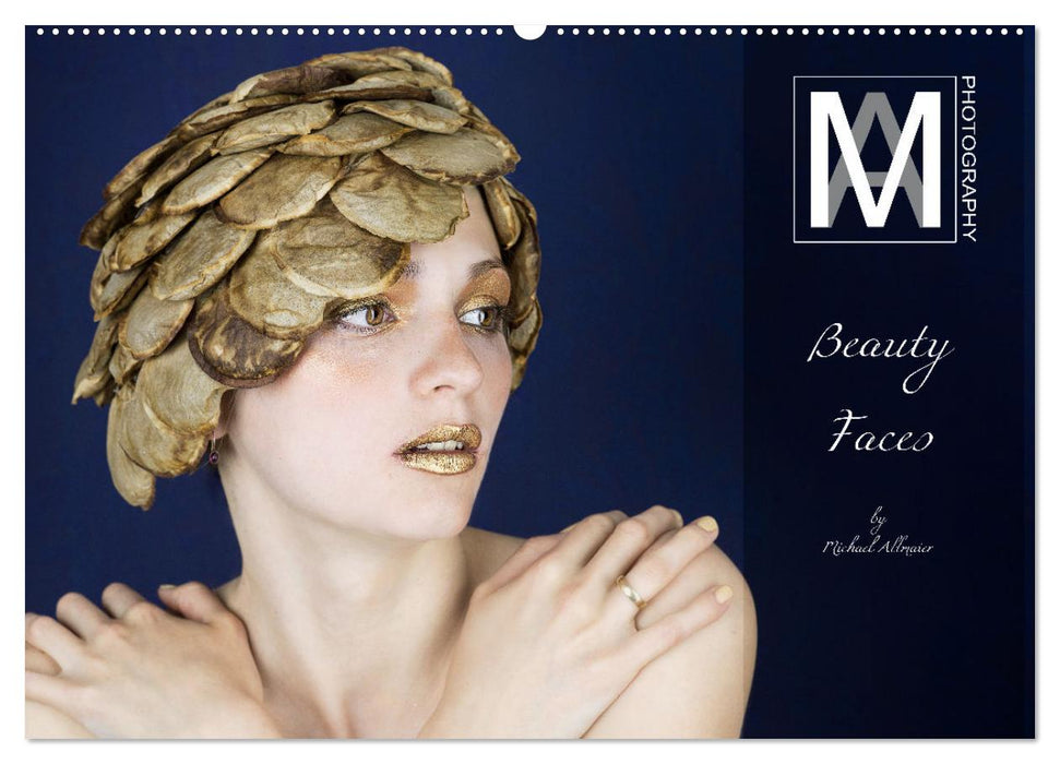 Beauty Faces - fotografiert von Michael Allmaier (CALVENDO Wandkalender 2025)