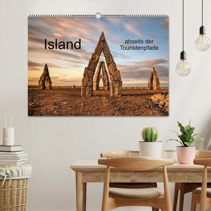 Island abseits der Touristenpfade (CALVENDO Wandkalender 2025)