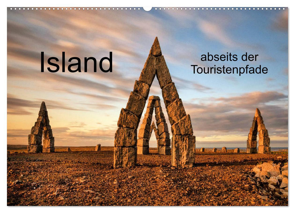 Island abseits der Touristenpfade (CALVENDO Wandkalender 2025)