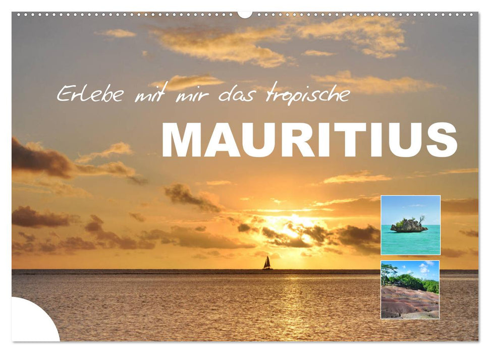 Erlebe mit mir das tropische Mauritius (CALVENDO Wandkalender 2025)