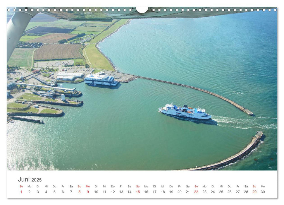 Fehmarn aus der Luft (CALVENDO Wandkalender 2025)