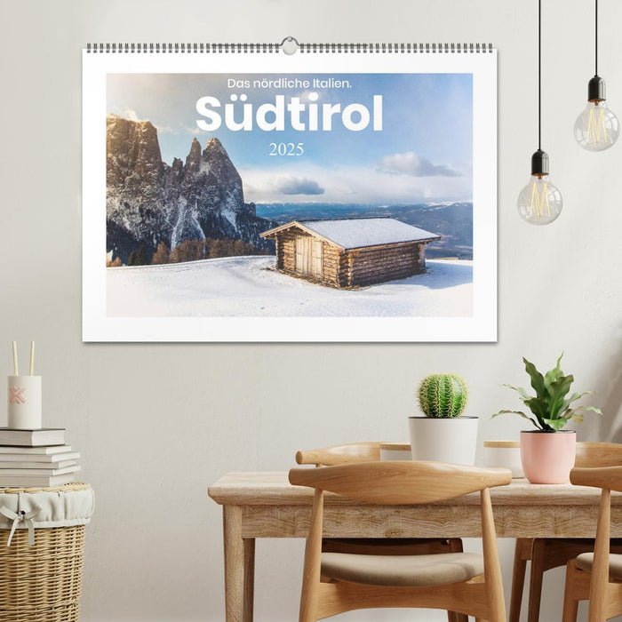 Südtirol - Das nördliche Italien. (CALVENDO Wandkalender 2025)