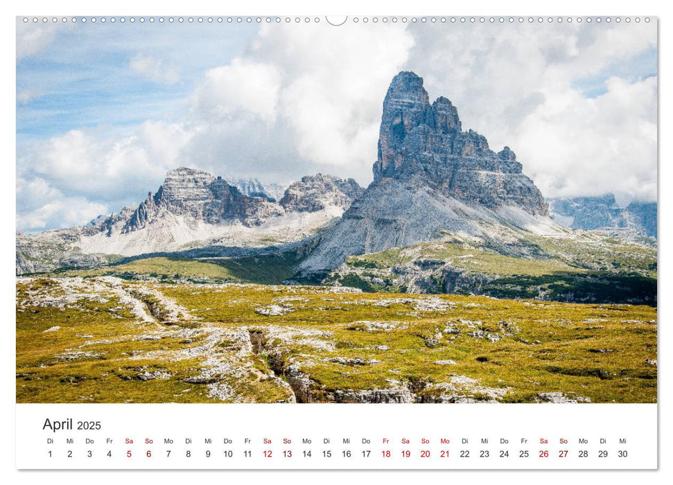 Südtirol - Das nördliche Italien. (CALVENDO Wandkalender 2025)