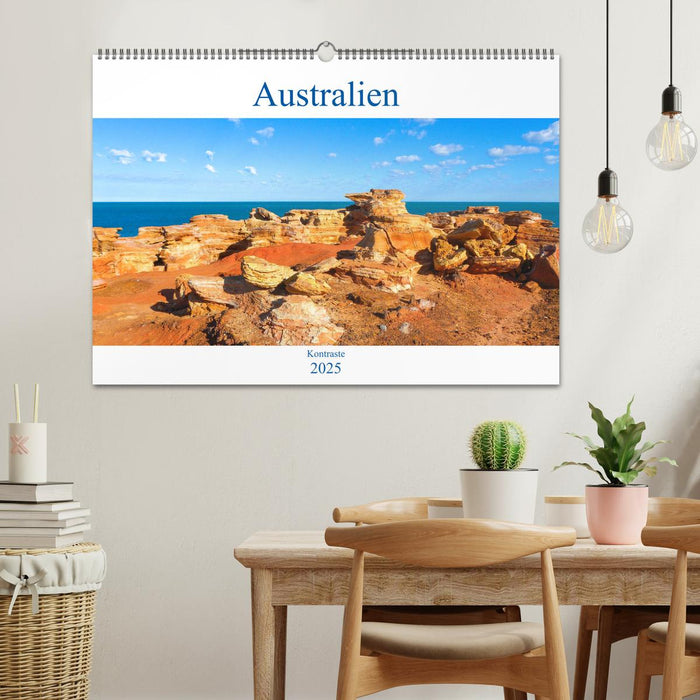 Australien - Kontraste (CALVENDO Wandkalender 2025)