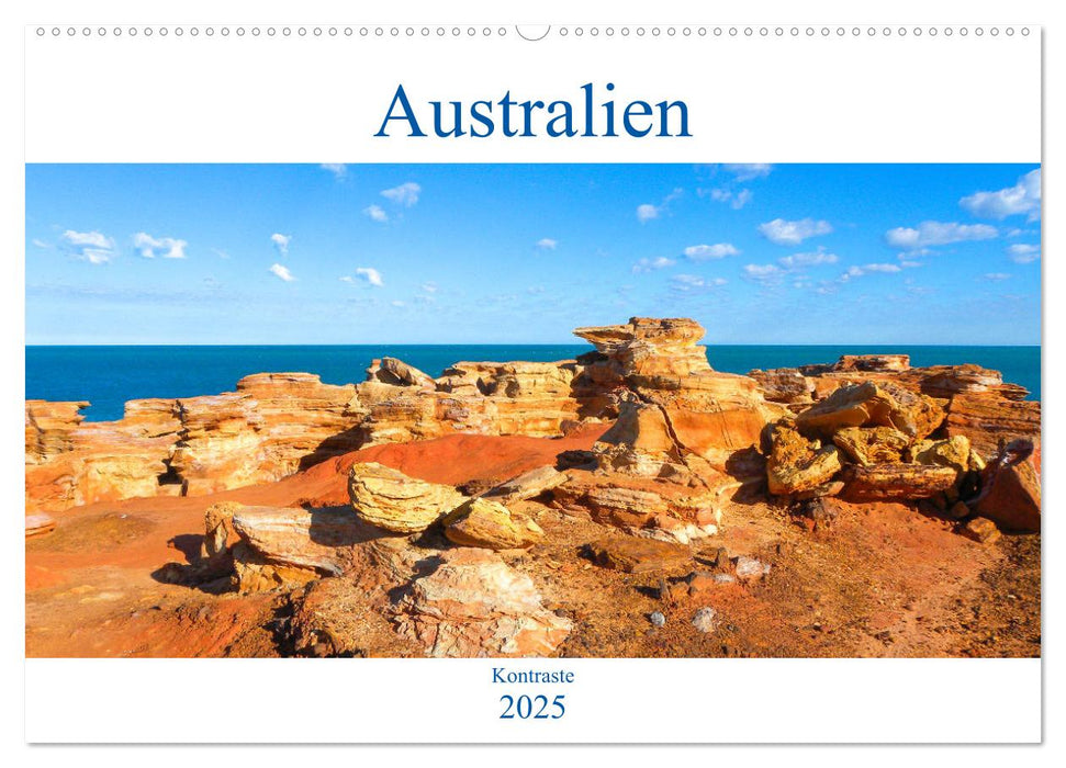 Australien - Kontraste (CALVENDO Wandkalender 2025)