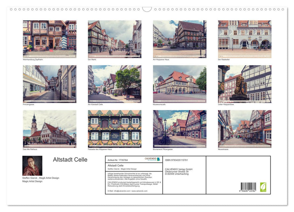 Altstadt Celle (CALVENDO Wandkalender 2025)