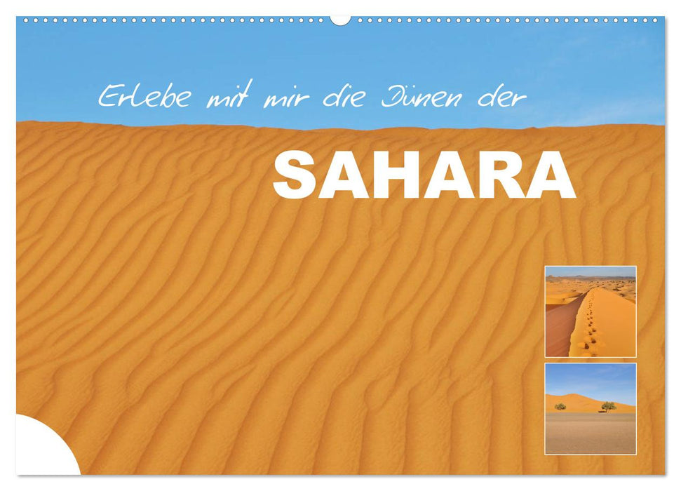 Erlebe mit mir die Dünen der Sahara (CALVENDO Wandkalender 2025)