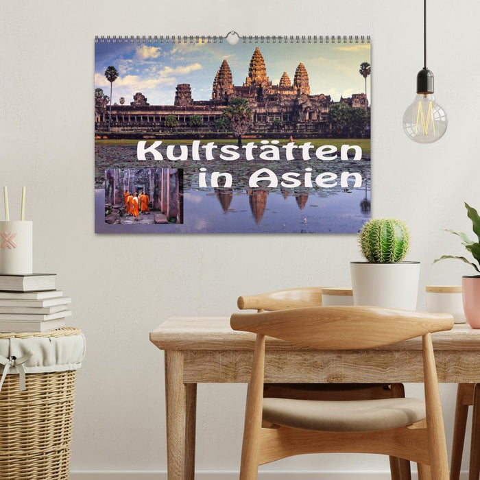 Kultstätten in Asien (CALVENDO Wandkalender 2025)