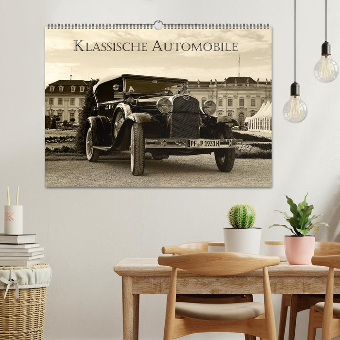 Klassische Automobile (CALVENDO Wandkalender 2025)