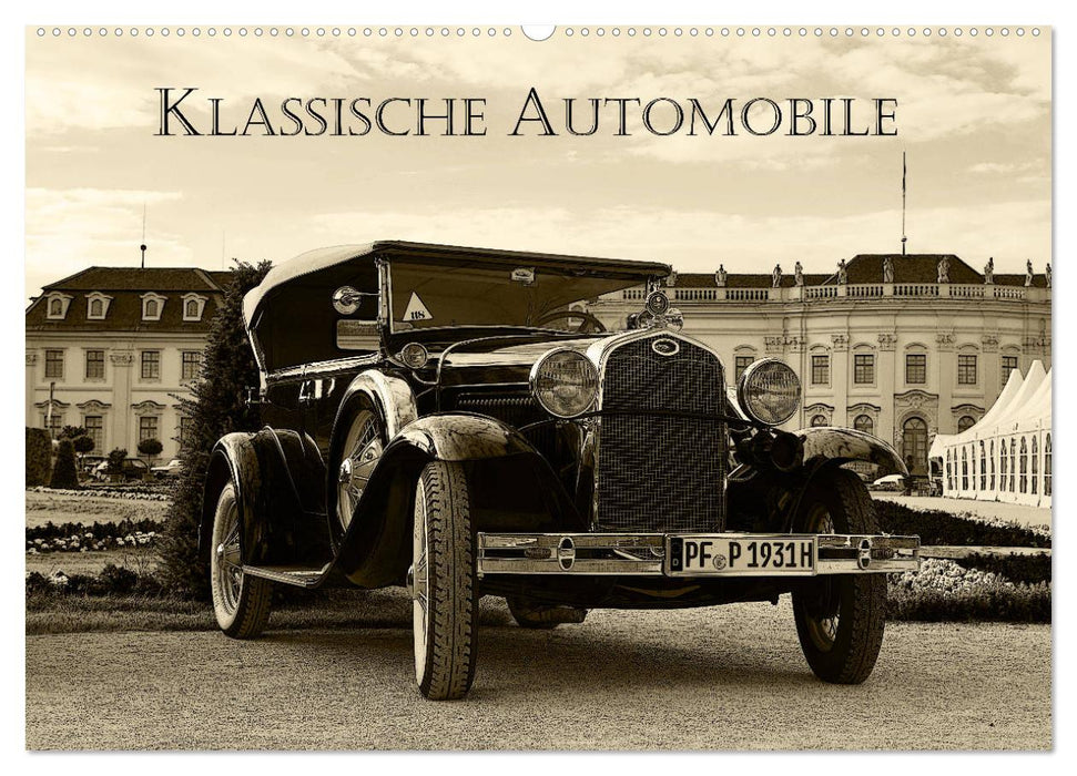 Klassische Automobile (CALVENDO Wandkalender 2025)